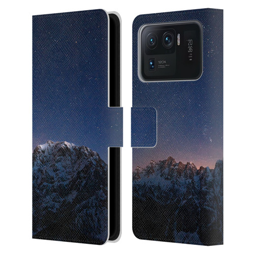 Patrik Lovrin Night Sky Stars Above Mountains Leather Book Wallet Case Cover For Xiaomi Mi 11 Ultra