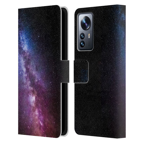 Patrik Lovrin Night Sky Milky Way Bright Colors Leather Book Wallet Case Cover For Xiaomi 12 Pro