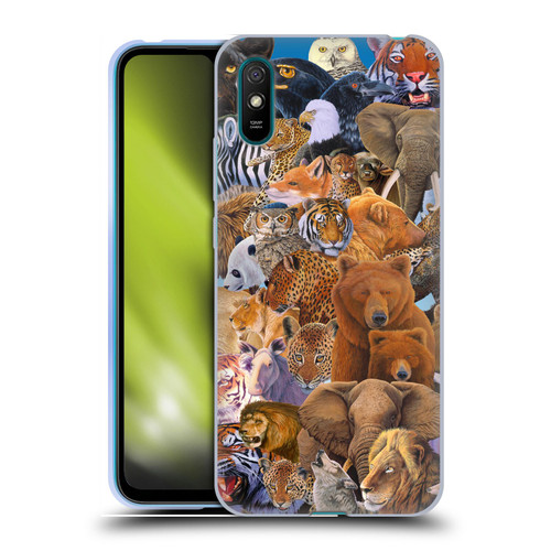 Graeme Stevenson Wildlife Animals Soft Gel Case for Xiaomi Redmi 9A / Redmi 9AT
