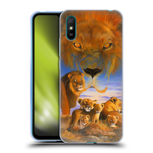 Graeme Stevenson Wildlife Lions Soft Gel Case for Xiaomi Redmi 9A / Redmi 9AT
