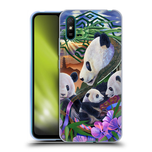 Graeme Stevenson Wildlife Pandas Soft Gel Case for Xiaomi Redmi 9A / Redmi 9AT