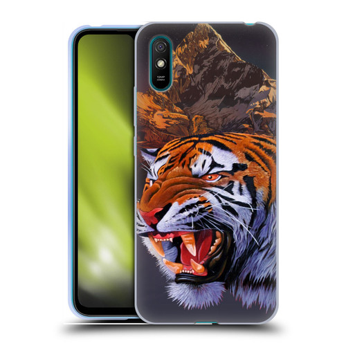 Graeme Stevenson Wildlife Tiger Soft Gel Case for Xiaomi Redmi 9A / Redmi 9AT