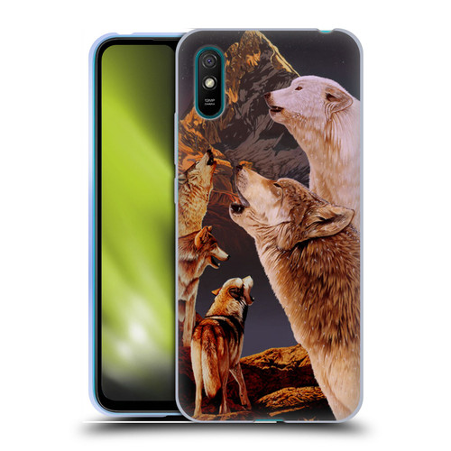Graeme Stevenson Wildlife Wolves 2 Soft Gel Case for Xiaomi Redmi 9A / Redmi 9AT