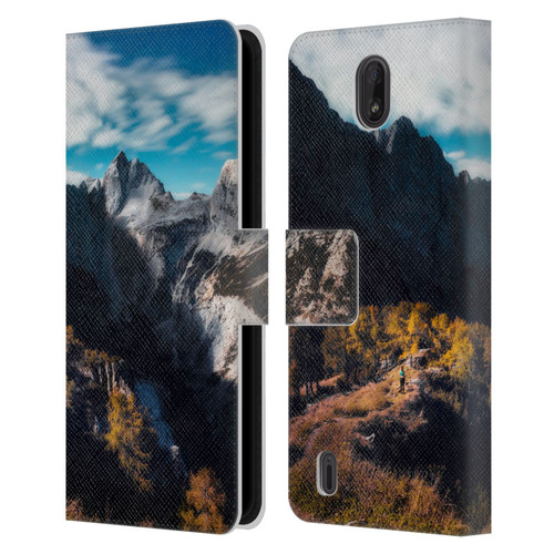 Patrik Lovrin Wanderlust In Awe Of The Mountains Leather Book Wallet Case Cover For Nokia C01 Plus/C1 2nd Edition