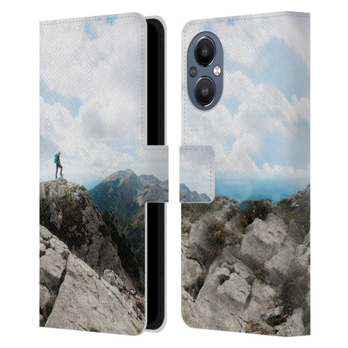 Patrik Lovrin Wanderlust Looking Over New Adventures Leather Book Wallet Case Cover For OnePlus Nord N20 5G