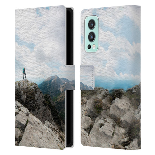 Patrik Lovrin Wanderlust Looking Over New Adventures Leather Book Wallet Case Cover For OnePlus Nord 2 5G