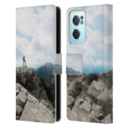Patrik Lovrin Wanderlust Looking Over New Adventures Leather Book Wallet Case Cover For OnePlus Nord CE 2 5G