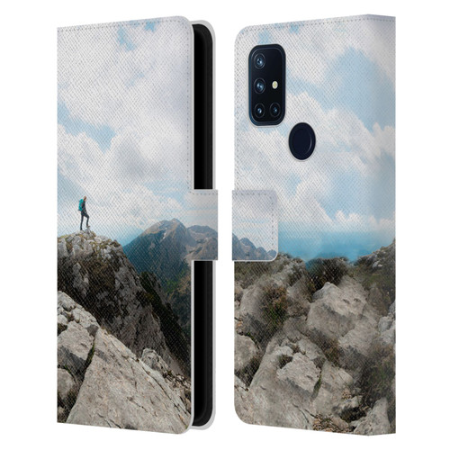 Patrik Lovrin Wanderlust Looking Over New Adventures Leather Book Wallet Case Cover For OnePlus Nord N10 5G