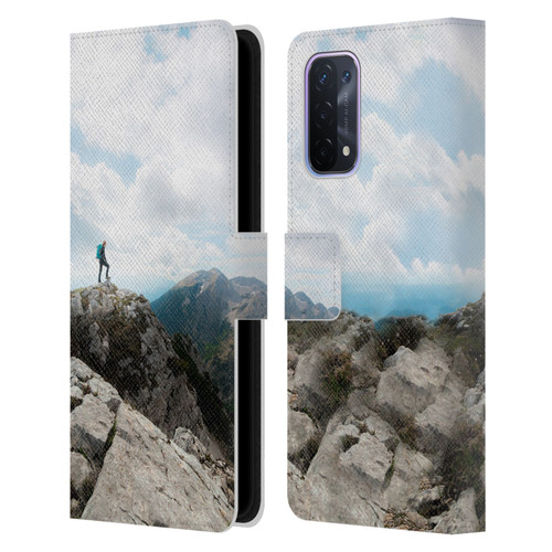 Patrik Lovrin Wanderlust Looking Over New Adventures Leather Book Wallet Case Cover For OPPO A54 5G