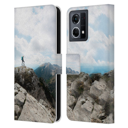 Patrik Lovrin Wanderlust Looking Over New Adventures Leather Book Wallet Case Cover For OPPO Reno8 4G