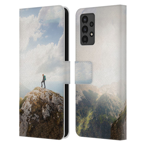 Patrik Lovrin Wanderlust Mountain Wanderer Leather Book Wallet Case Cover For Samsung Galaxy A13 (2022)
