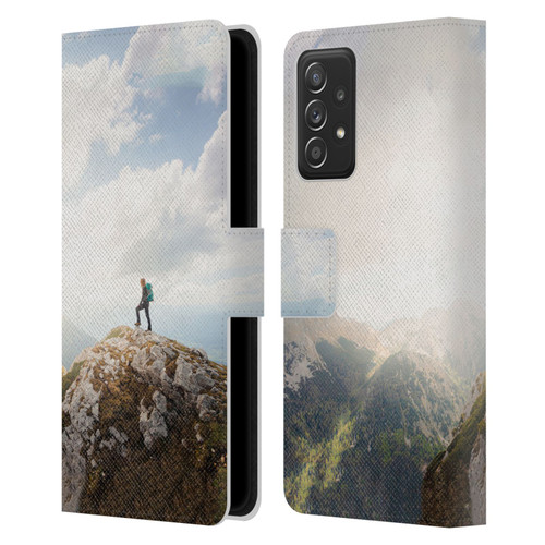 Patrik Lovrin Wanderlust Mountain Wanderer Leather Book Wallet Case Cover For Samsung Galaxy A53 5G (2022)