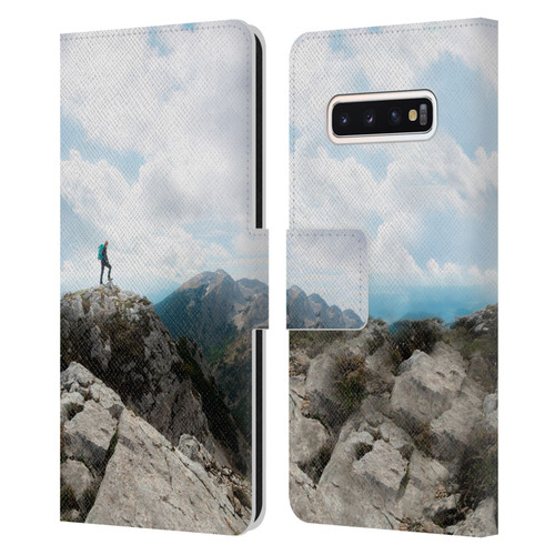 Patrik Lovrin Wanderlust Looking Over New Adventures Leather Book Wallet Case Cover For Samsung Galaxy S10