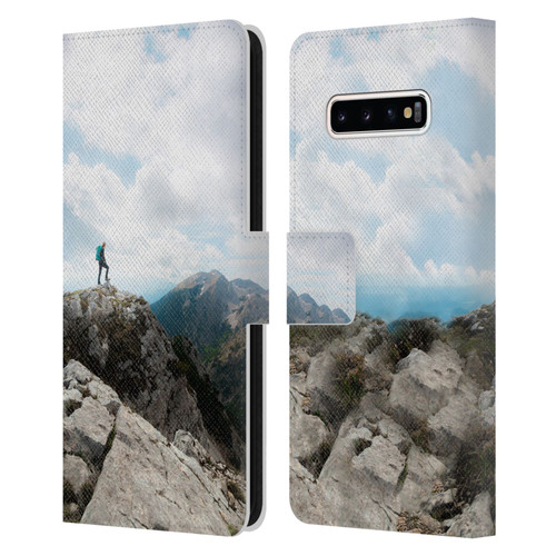 Patrik Lovrin Wanderlust Looking Over New Adventures Leather Book Wallet Case Cover For Samsung Galaxy S10+ / S10 Plus