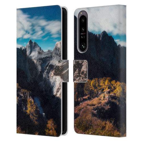 Patrik Lovrin Wanderlust In Awe Of The Mountains Leather Book Wallet Case Cover For Sony Xperia 1 IV