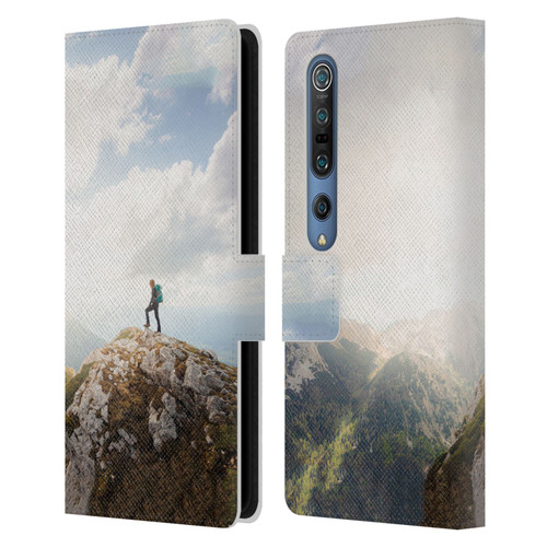 Patrik Lovrin Wanderlust Mountain Wanderer Leather Book Wallet Case Cover For Xiaomi Mi 10 5G / Mi 10 Pro 5G