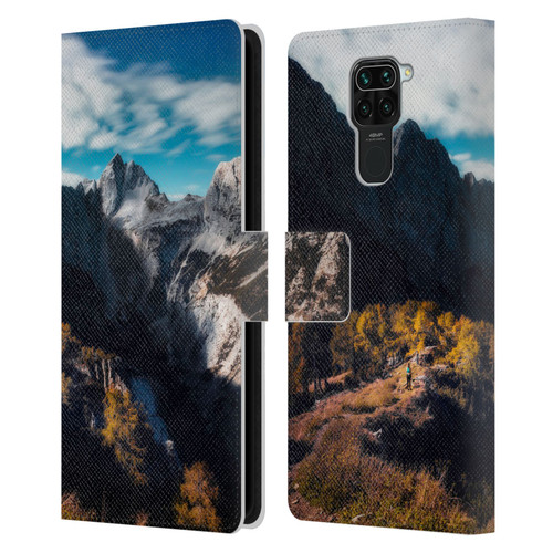 Patrik Lovrin Wanderlust In Awe Of The Mountains Leather Book Wallet Case Cover For Xiaomi Redmi Note 9 / Redmi 10X 4G