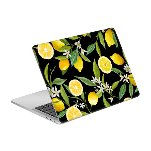 Haroulita Fruits Flowers And Lemons Vinyl Sticker Skin Decal Cover for Apple MacBook Pro 13" A1989 / A2159