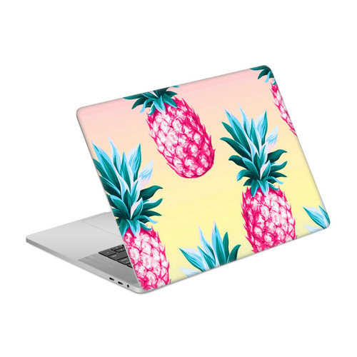 Haroulita Fruits Pink Pineapples Vinyl Sticker Skin Decal Cover for Apple MacBook Pro 15.4" A1707/A1990