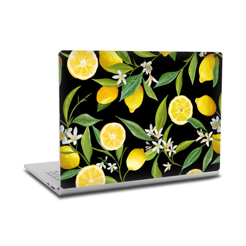 Haroulita Fruits Flowers And Lemons Vinyl Sticker Skin Decal Cover for Microsoft Surface Book 2