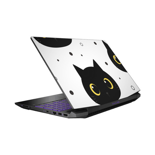 Haroulita Magick - Tarot - Mystical Black Cat Vinyl Sticker Skin Decal Cover for HP Pavilion 15.6" 15-dk0047TX