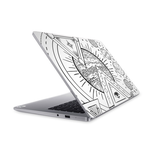 Haroulita Magick - Tarot - Mystical Cosmos Vinyl Sticker Skin Decal Cover for Xiaomi Mi NoteBook 14 (2020)