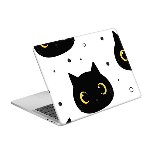 Haroulita Magick - Tarot - Mystical Black Cat Vinyl Sticker Skin Decal Cover for Apple MacBook Pro 13" A1989 / A2159