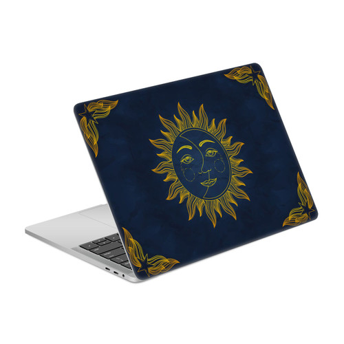 Haroulita Magick - Tarot - Mystical Gold Sun Moon Vinyl Sticker Skin Decal Cover for Apple MacBook Pro 13" A1989 / A2159