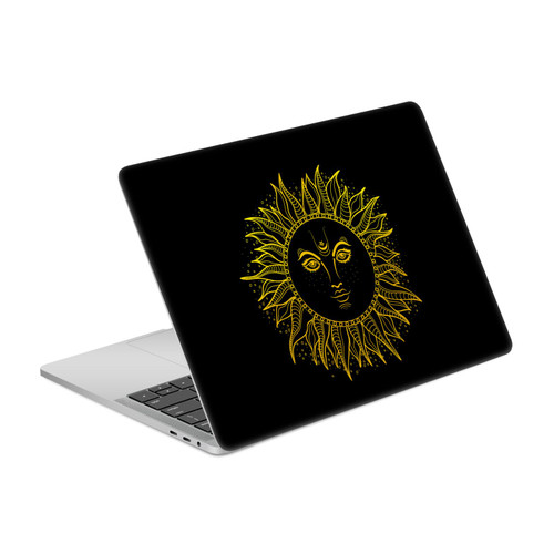 Haroulita Magick - Tarot - Mystical Sun Gold Vinyl Sticker Skin Decal Cover for Apple MacBook Pro 13" A1989 / A2159
