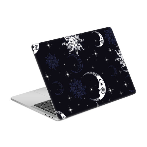 Haroulita Magick - Tarot - Mystical Star And Moon Black Vinyl Sticker Skin Decal Cover for Apple MacBook Pro 13" A1989 / A2159