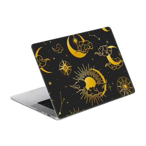 Haroulita Magick - Tarot - Mystical Sun Moon Stars Vinyl Sticker Skin Decal Cover for Apple MacBook Pro 16" A2485