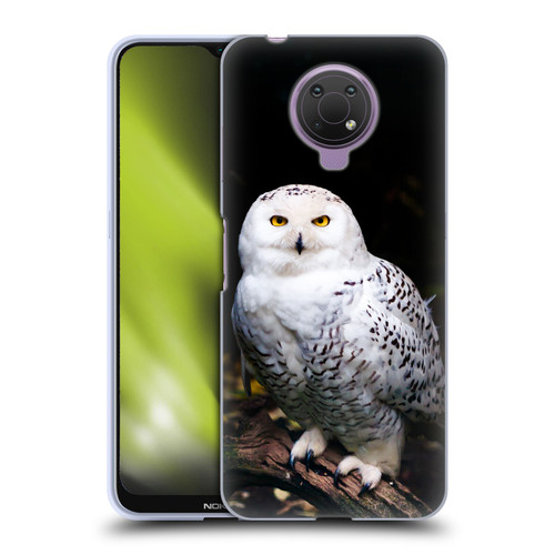 Patrik Lovrin Animal Portraits Majestic Winter Snowy Owl Soft Gel Case for Nokia G10