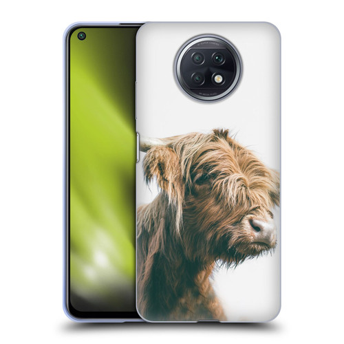 Patrik Lovrin Animal Portraits Majestic Highland Cow Soft Gel Case for Xiaomi Redmi Note 9T 5G