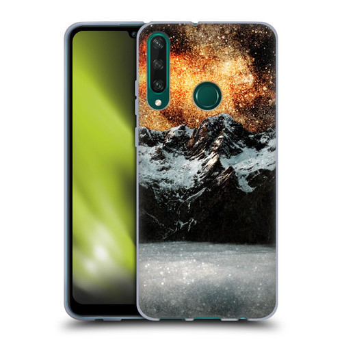 Patrik Lovrin Dreams Vs Reality Burning Galaxy Above Mountains Soft Gel Case for Huawei Y6p
