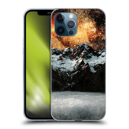 Patrik Lovrin Dreams Vs Reality Burning Galaxy Above Mountains Soft Gel Case for Apple iPhone 12 Pro Max