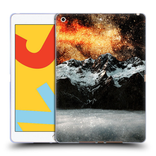 Patrik Lovrin Dreams Vs Reality Burning Galaxy Above Mountains Soft Gel Case for Apple iPad 10.2 2019/2020/2021