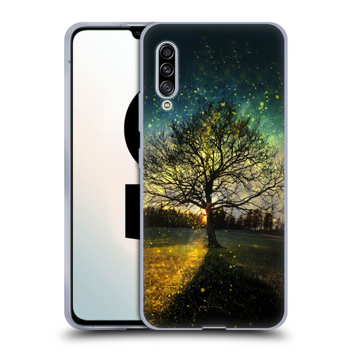 Patrik Lovrin Dreams Vs Reality Magical Fireflies Dreamy Soft Gel Case for Samsung Galaxy A90 5G (2019)