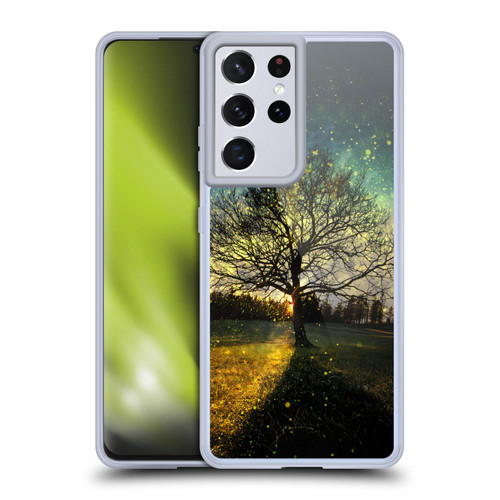 Patrik Lovrin Dreams Vs Reality Magical Fireflies Dreamy Soft Gel Case for Samsung Galaxy S21 Ultra 5G