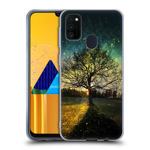 Patrik Lovrin Dreams Vs Reality Magical Fireflies Dreamy Soft Gel Case for Samsung Galaxy M30s (2019)/M21 (2020)