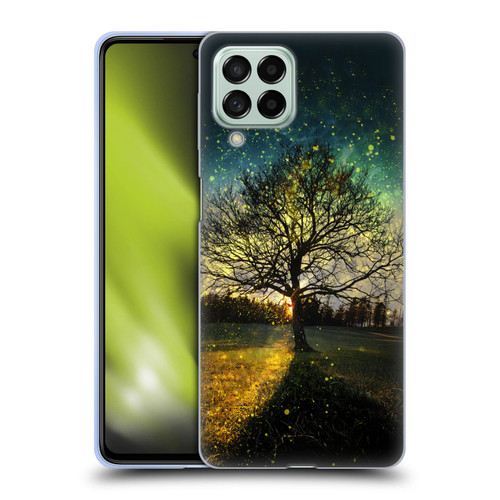 Patrik Lovrin Dreams Vs Reality Magical Fireflies Dreamy Soft Gel Case for Samsung Galaxy M53 (2022)