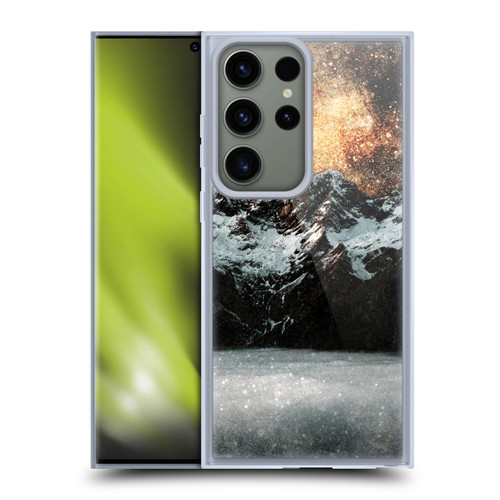 Patrik Lovrin Dreams Vs Reality Burning Galaxy Above Mountains Soft Gel Case for Samsung Galaxy S23 Ultra 5G