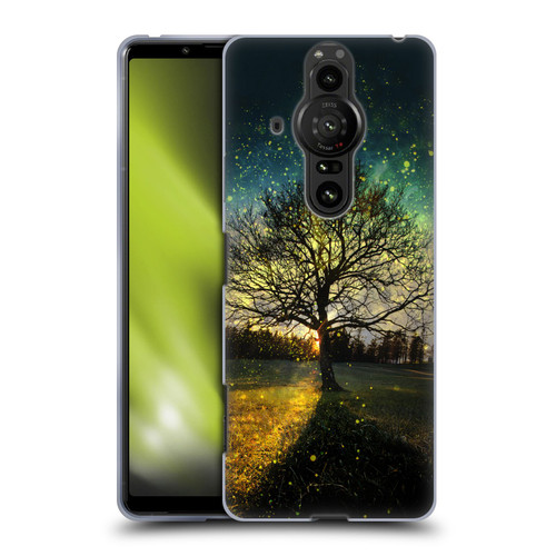 Patrik Lovrin Dreams Vs Reality Magical Fireflies Dreamy Soft Gel Case for Sony Xperia Pro-I