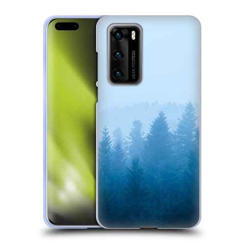 Patrik Lovrin Magical Foggy Landscape Fog Over Forest Soft Gel Case for Huawei P40 5G