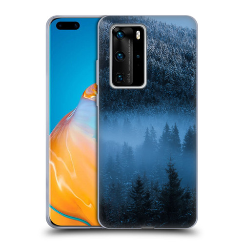 Patrik Lovrin Magical Foggy Landscape Magical Fog Over Snowy Forest Soft Gel Case for Huawei P40 Pro / P40 Pro Plus 5G