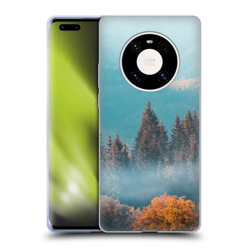 Patrik Lovrin Magical Foggy Landscape Autumn Forest Soft Gel Case for Huawei Mate 40 Pro 5G