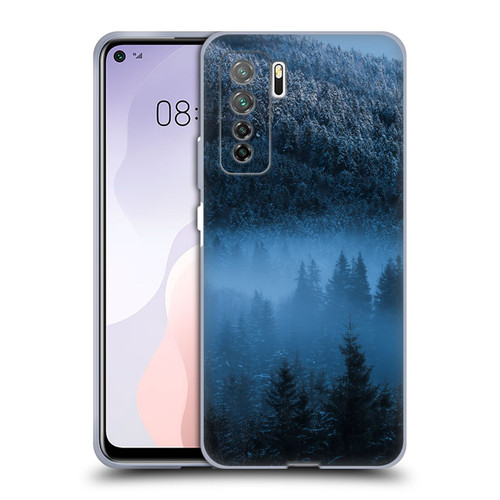 Patrik Lovrin Magical Foggy Landscape Magical Fog Over Snowy Forest Soft Gel Case for Huawei Nova 7 SE/P40 Lite 5G