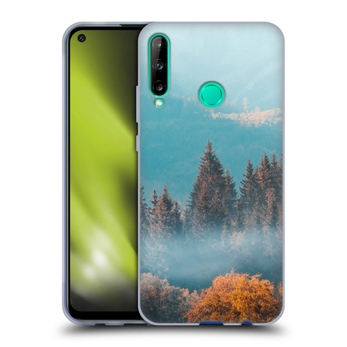 Patrik Lovrin Magical Foggy Landscape Autumn Forest Soft Gel Case for Huawei P40 lite E