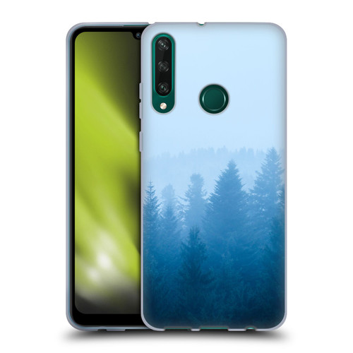 Patrik Lovrin Magical Foggy Landscape Fog Over Forest Soft Gel Case for Huawei Y6p