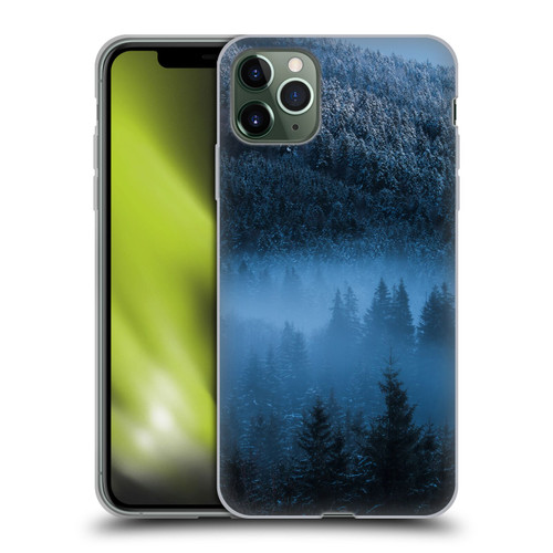 Patrik Lovrin Magical Foggy Landscape Magical Fog Over Snowy Forest Soft Gel Case for Apple iPhone 11 Pro Max