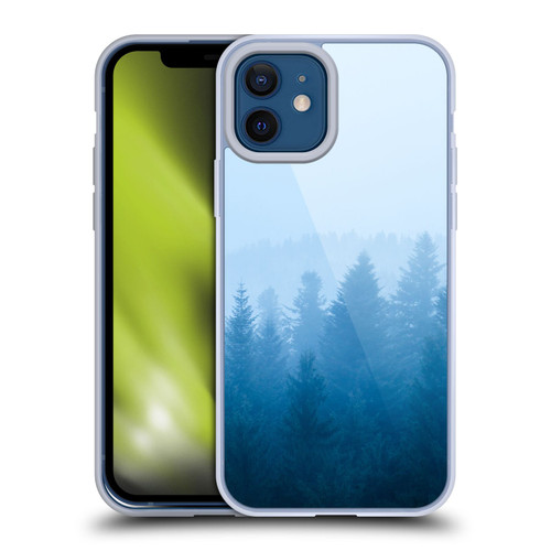 Patrik Lovrin Magical Foggy Landscape Fog Over Forest Soft Gel Case for Apple iPhone 12 / iPhone 12 Pro